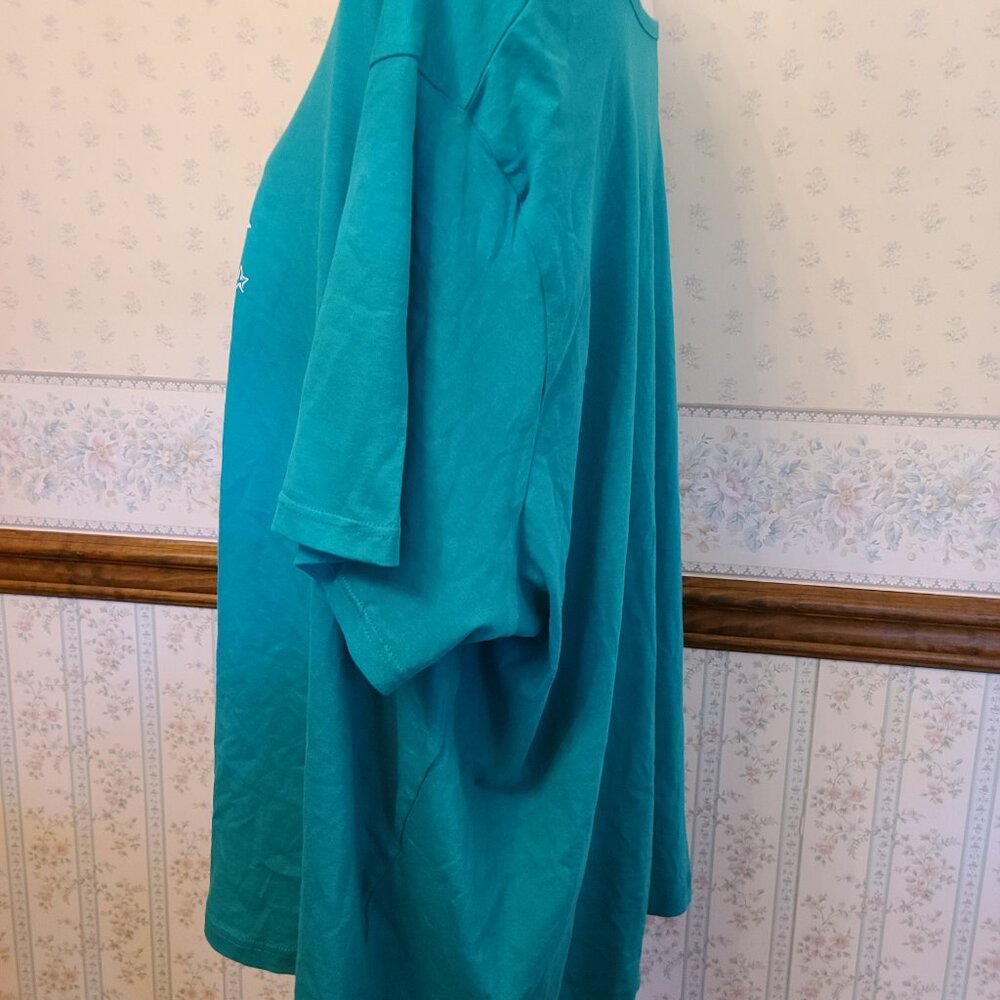 WOMAN WITHIN DREAM CO. SHORT SLEEVE OVERSIZED NIGHT SHIRT (4XL) - Picture 5 of 9